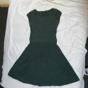 Grey Sweater Dress - Stretchy